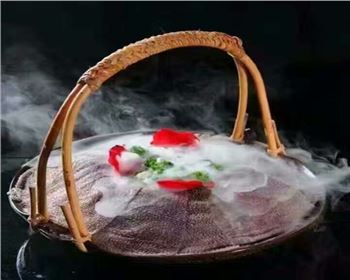 食品保鮮案例-柔時(shí)火鍋連鎖店干冰菜系